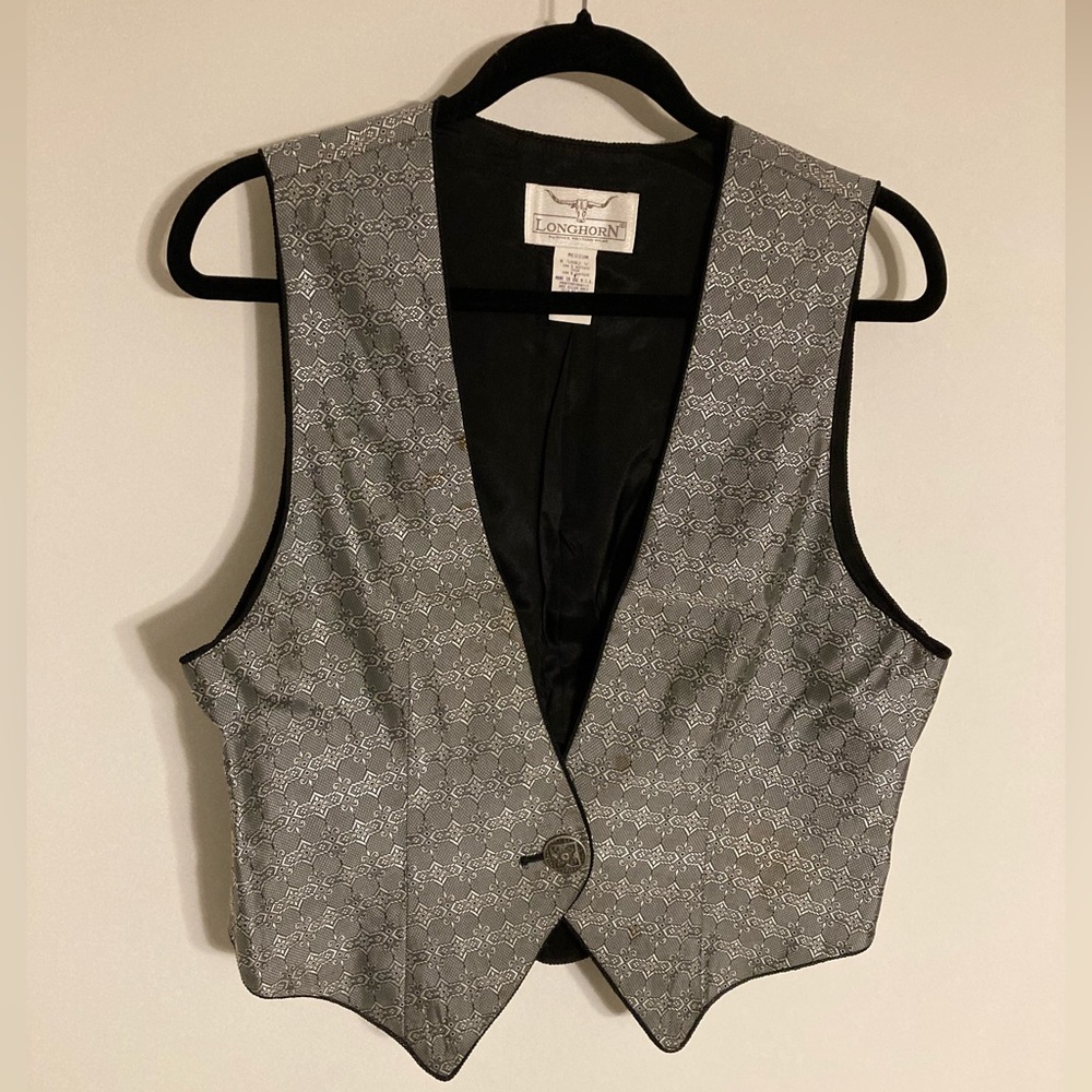 Longhorn by Niver Western Wear Vest